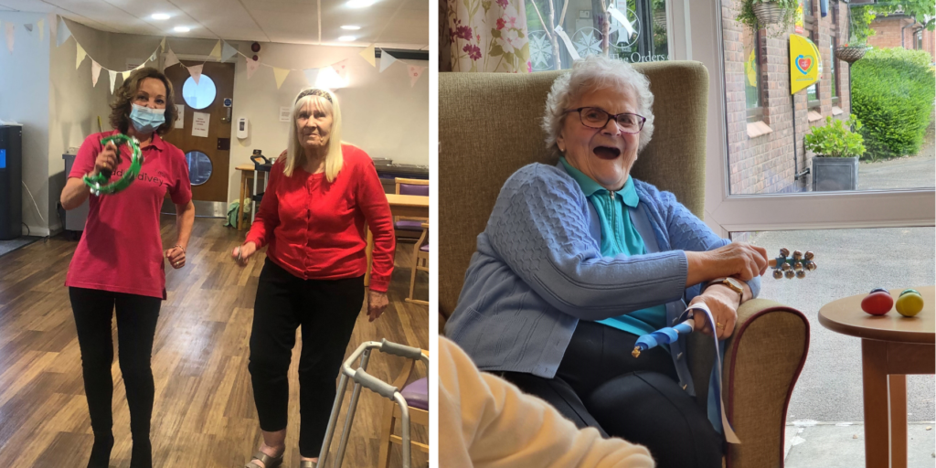 Care home professionals explore the power of music with residents